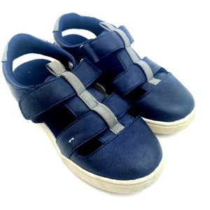 Girls Sandals Shoes Size 11 Summer Blue Children Kids Footwear Straps